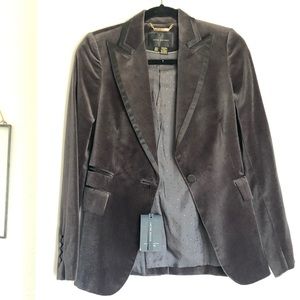 Zara Velvet Blazer